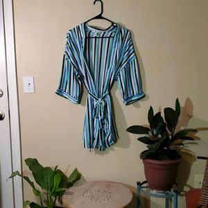 Forever 21 Striped Kimono